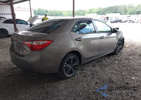 2016 Toyota Corolla Le из США, поврежденный, VIN 2T1BURHE7GC486209